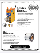 Cargar imagen en el visor de la galería, Máquina selladora de Vasos