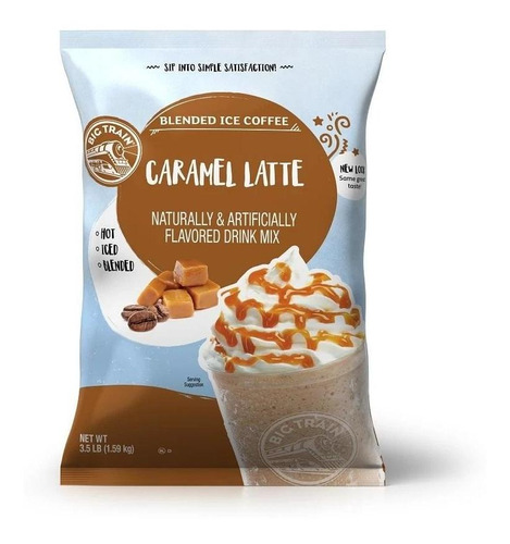 Base Caramel Latte Big Train