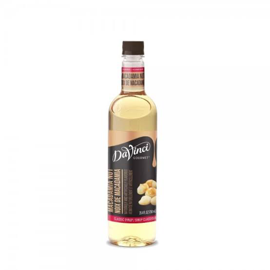 Jarabe Da Vinci sabor Nuez de Macadamia